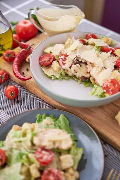 Выбор ингредиентов для салата с курицей